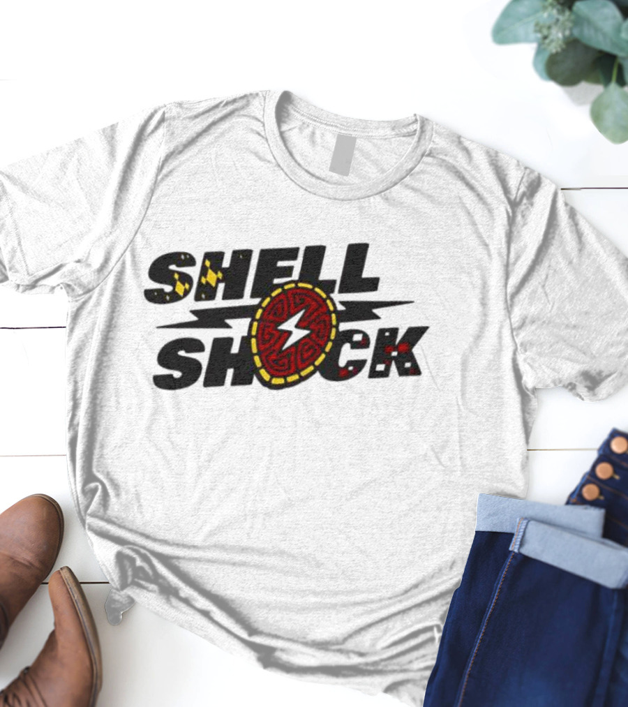 SHELL SHOCK TBT Electric Pattern Fusion T-Shirt