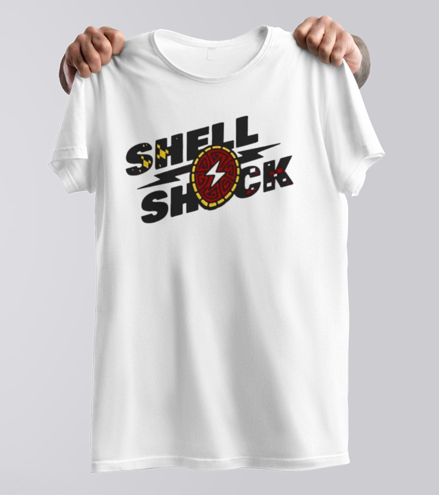 SHELL SHOCK TBT Electric Pattern Fusion T-Shirt