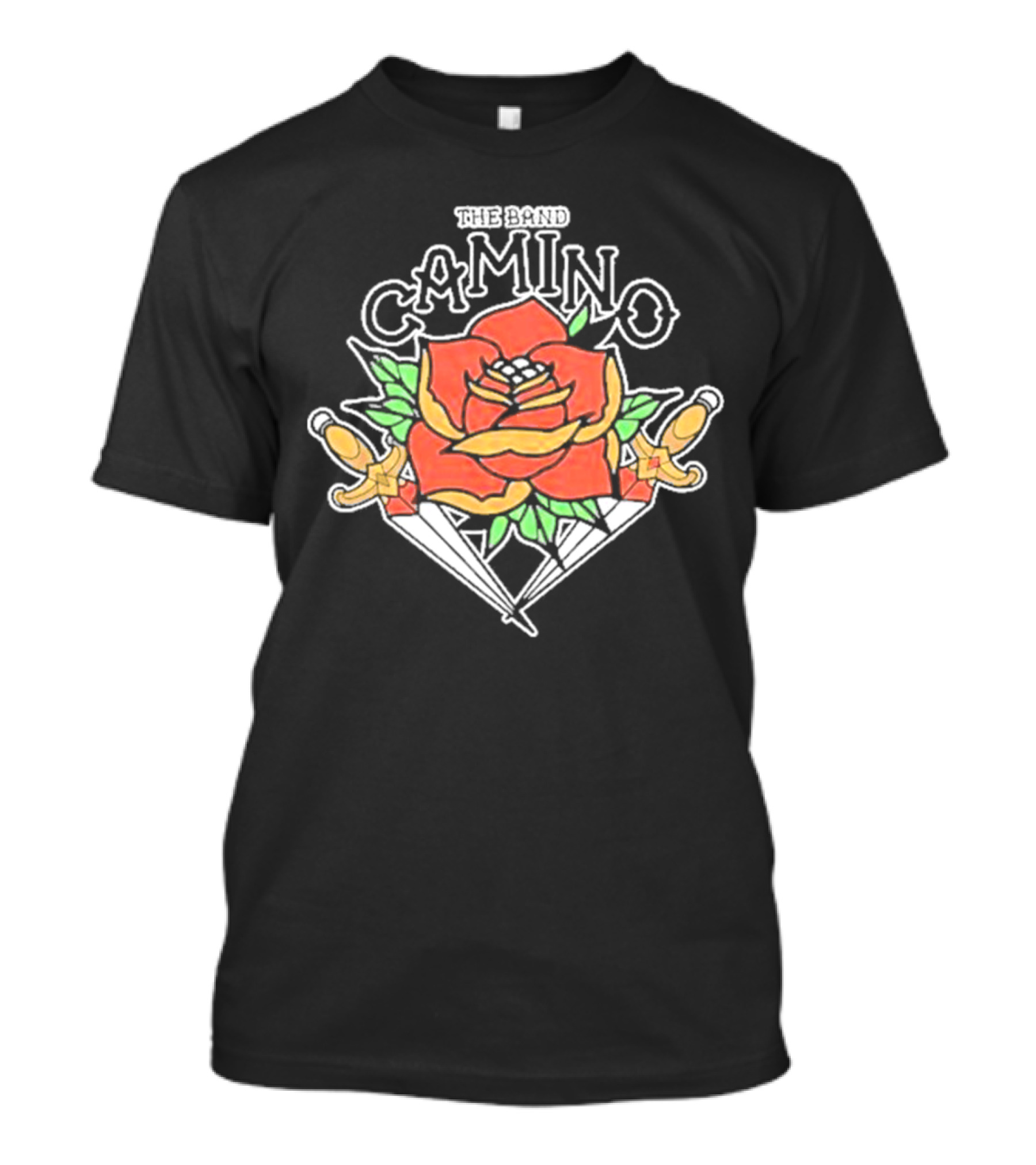 The Band Camino Rose And Dagger T-Shirt