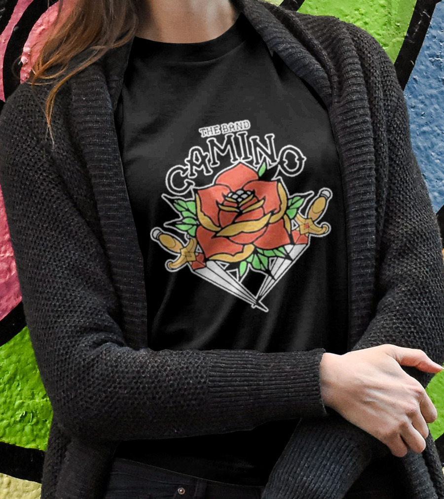 The Band Camino Rose And Dagger T-Shirt