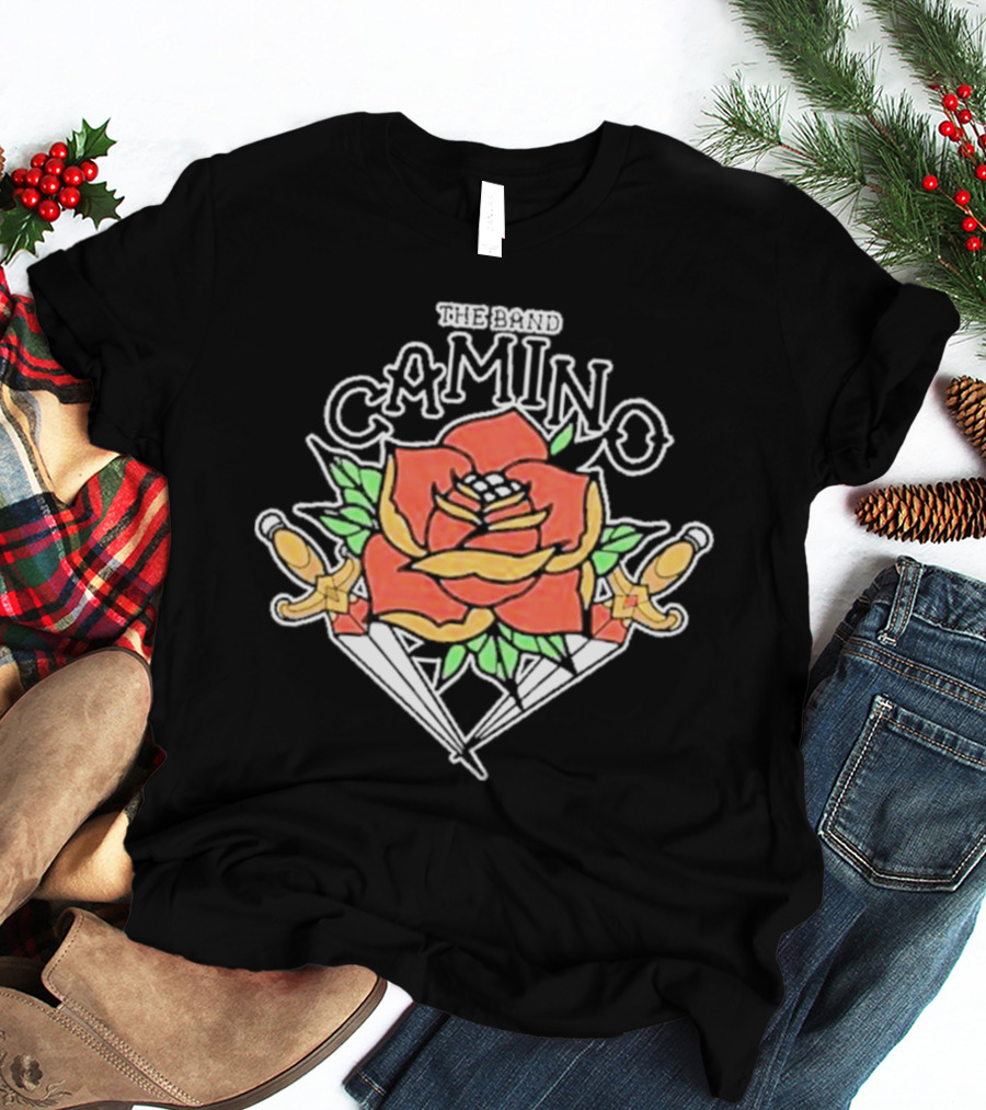 The Band Camino Rose And Dagger T-Shirt