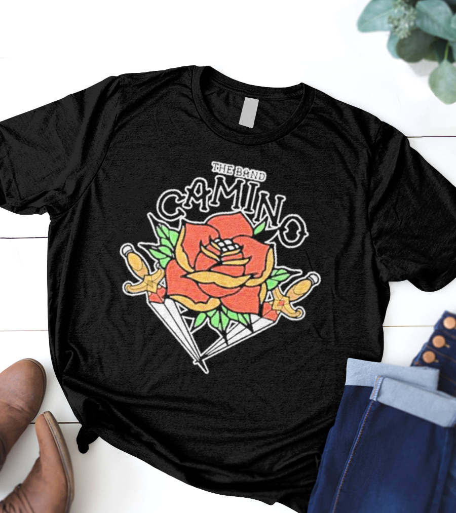 The Band Camino Rose And Dagger T-Shirt