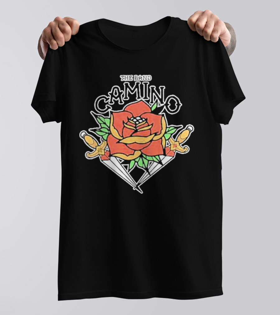 The Band Camino Rose And Dagger T-Shirt