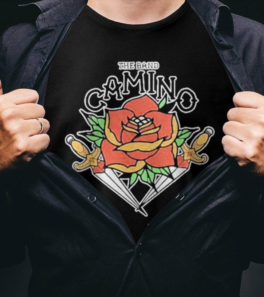 The Band Camino Rose And Dagger T-Shirt