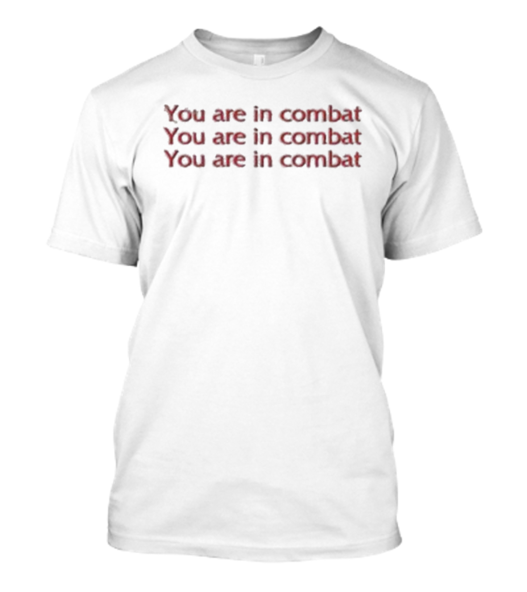 Sydragosa You Are In Combat You Are In Combat You Are In Combat T-Shirt