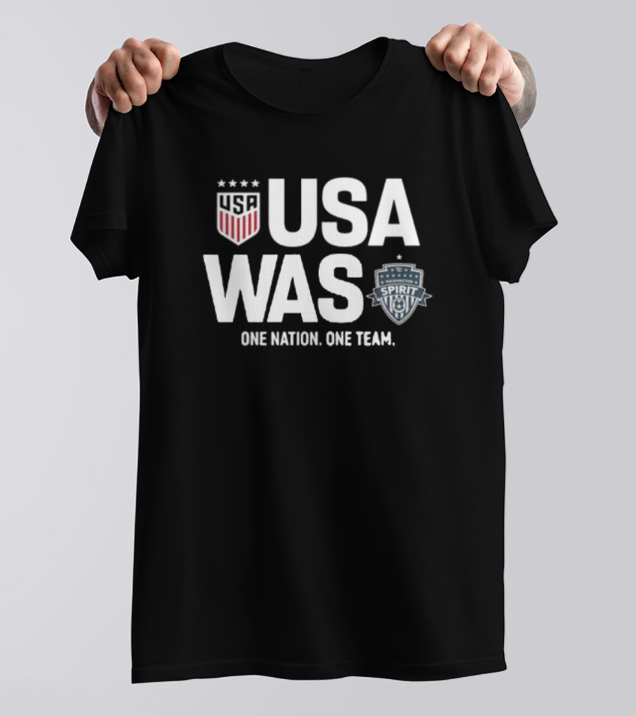 USA WAS One Nation One Team Spirit T-Shirt