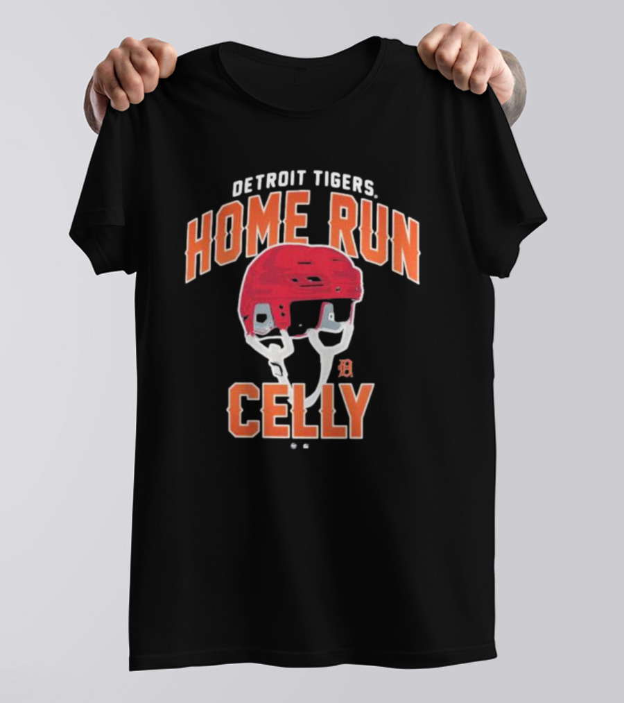 Detroit Tigers Home Run Celly '47 Navy T-Shirt