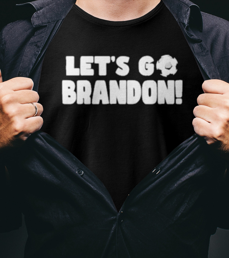 LET’S GO BRANDON Soccer Ball Spirit T-Shirt