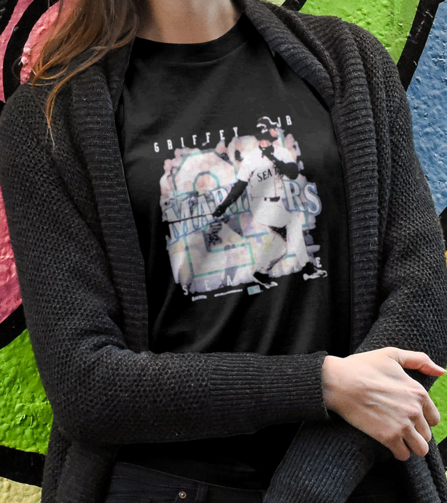 Ken Griffey Jr Seattle Mariners Number 24 Baseball Legend T-Shirt