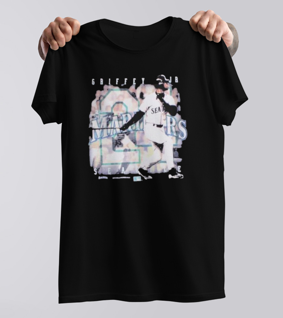 Ken Griffey Jr Seattle Mariners Number 24 Baseball Legend T-Shirt
