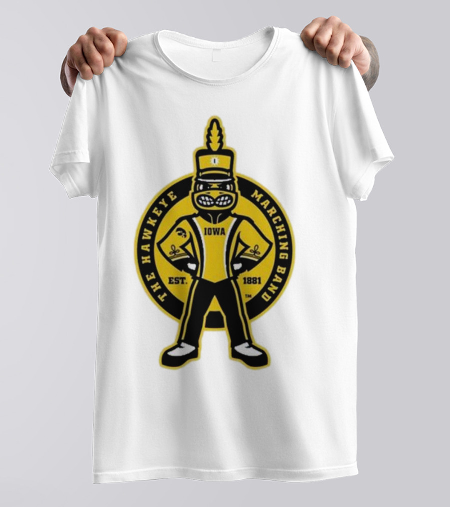 The Hawkeye Marching Band Iowa Est 1881 T-Shirt