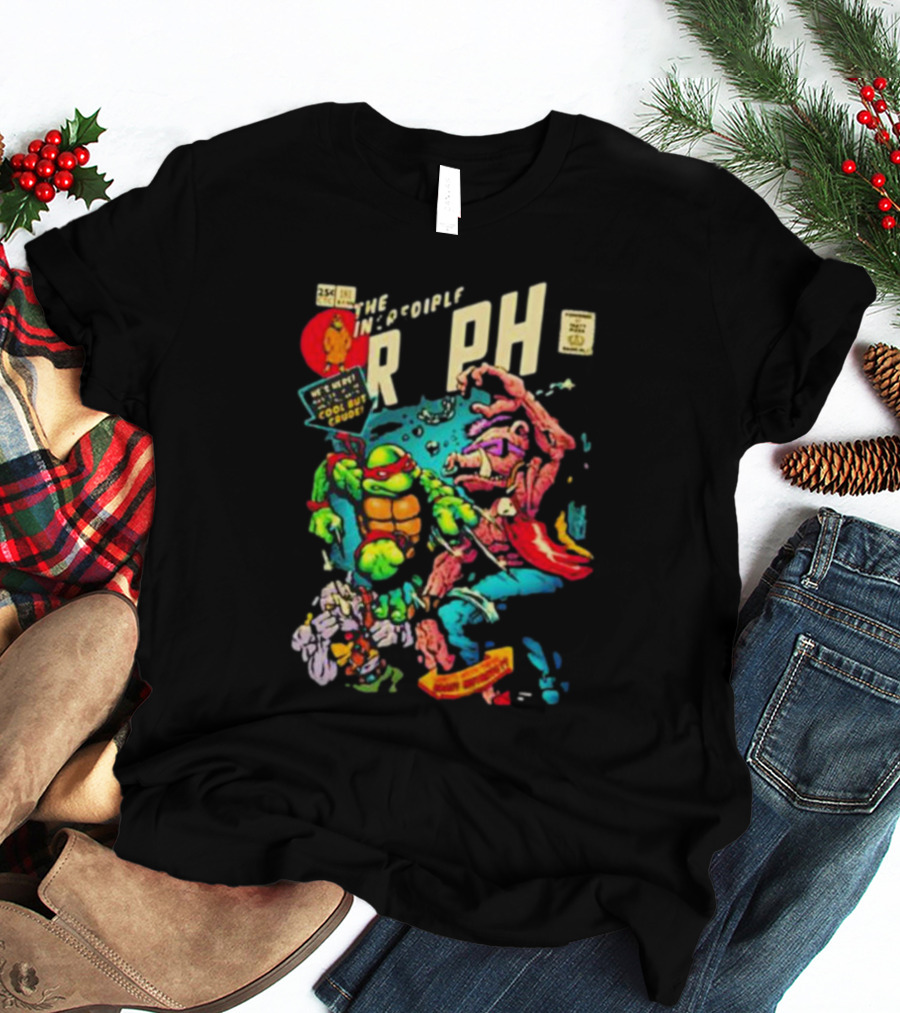 The Incredible Raph Parody Cover Mashup T-Shirt