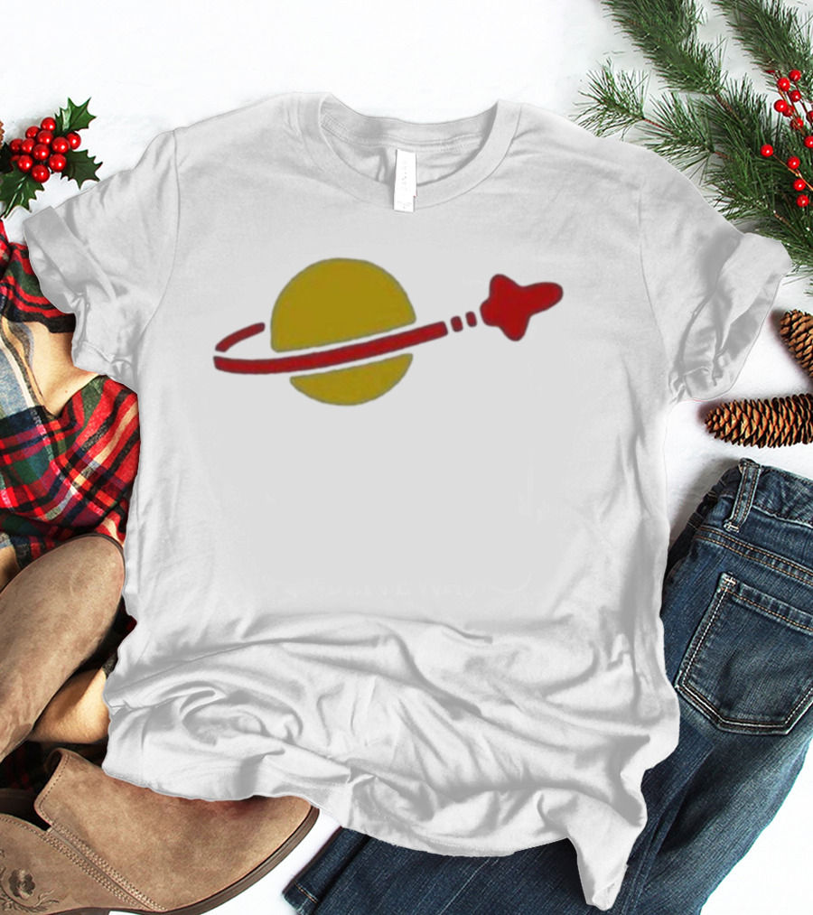 Classic Spaceman Lego Logo Planet And Spaceship T-Shirt