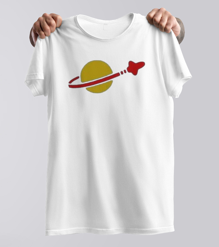 Classic Spaceman Lego Logo Planet And Spaceship T-Shirt