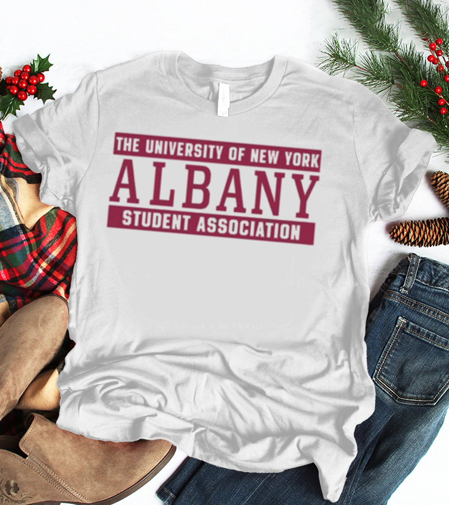 Robert Pattinson The University Of New York Albany Student Association T-Shirt