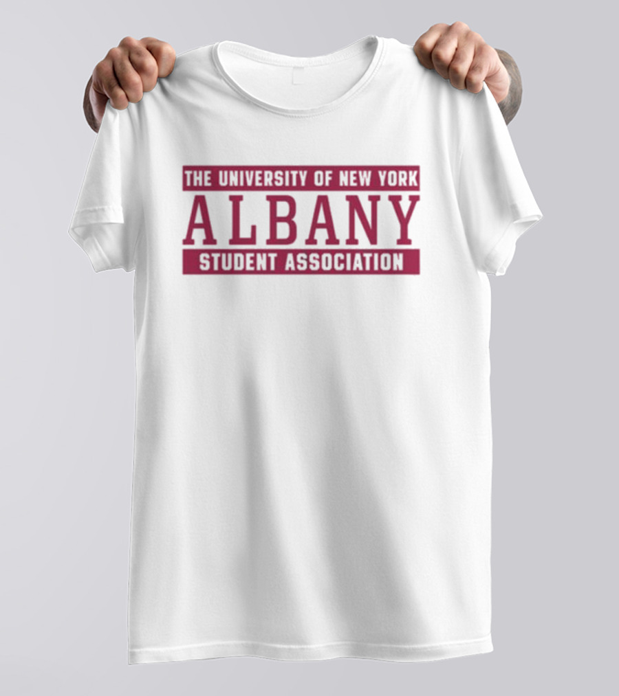 Robert Pattinson The University Of New York Albany Student Association T-Shirt