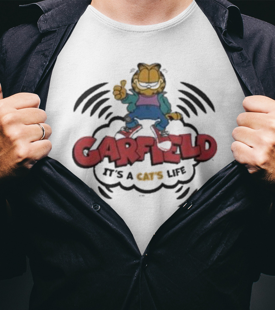 Garfield It's A Cat's Life Take Life One Nap At A Time T-Shirt