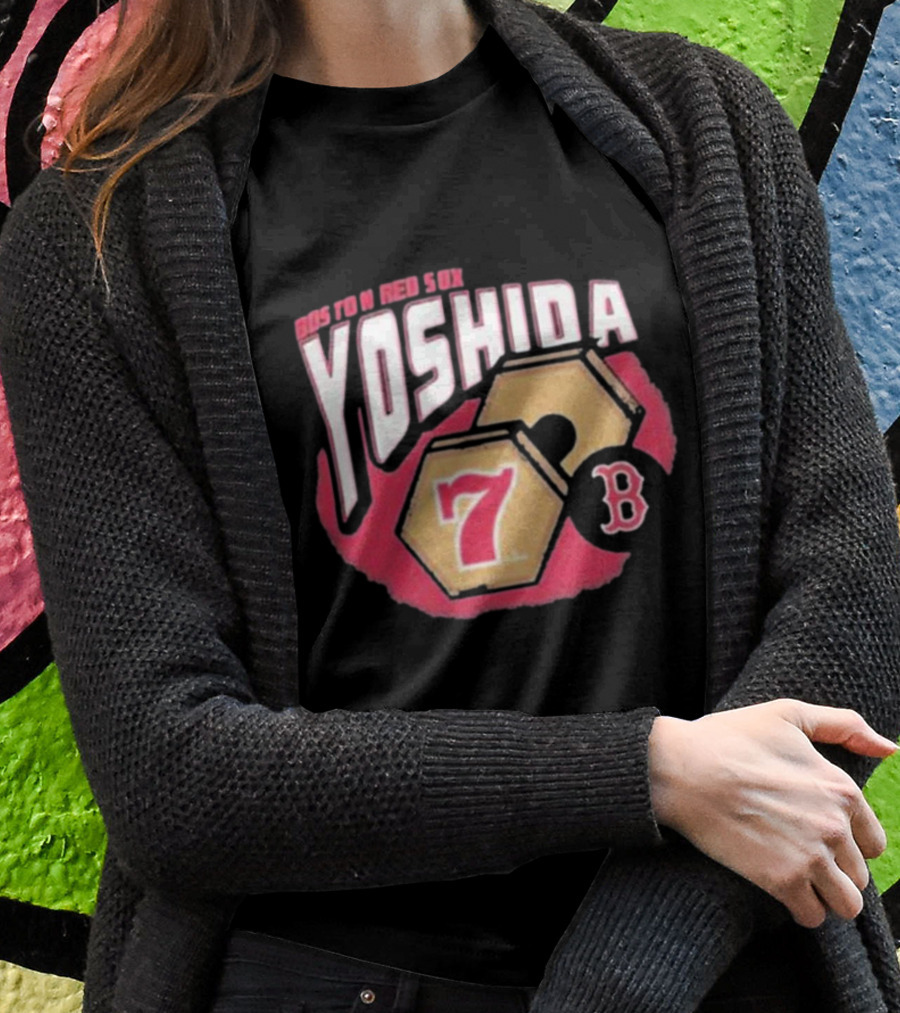 Boston Red Sox Yoshida 7 Baseball B T-Shirt