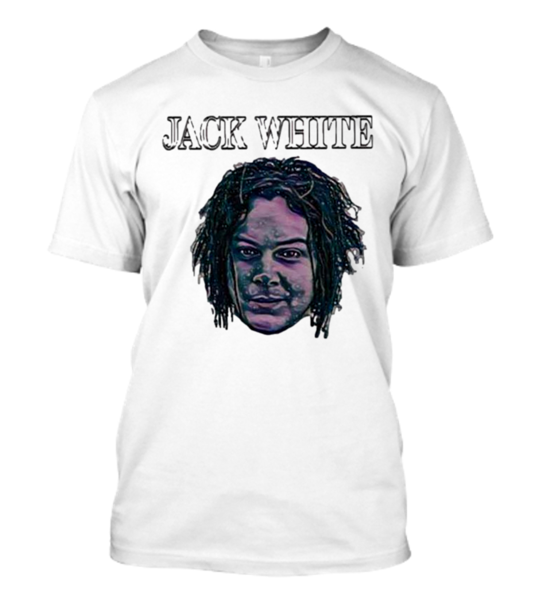 Jack White Meme Joke Face Mashup T-Shirt