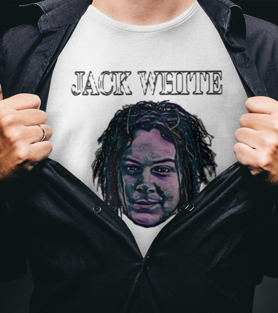 Jack White Meme Joke Face Mashup T-Shirt