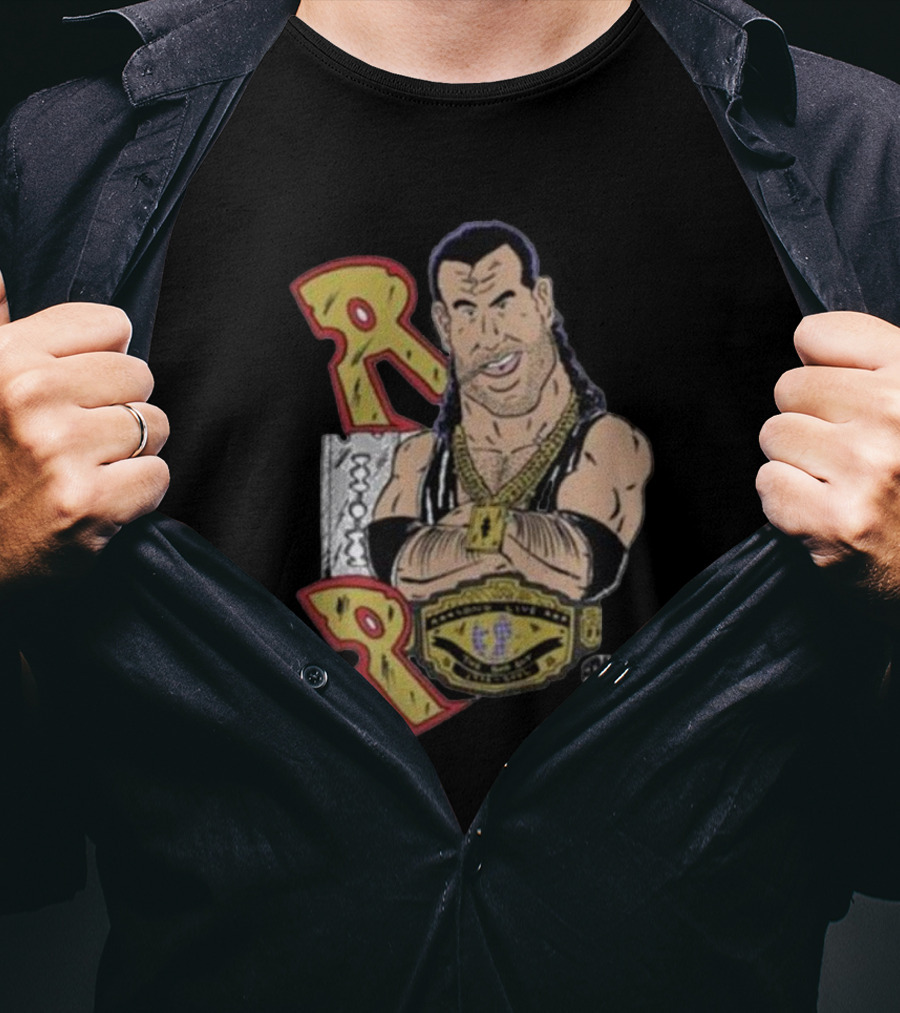 Razor Ramon Tribute The Bad Guy Rip Long Live T-Shirt