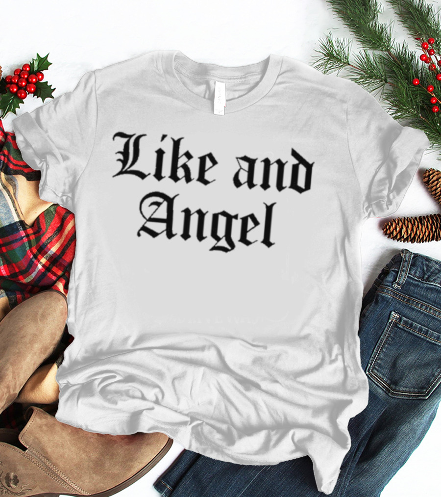 Ogastreet Like And Angel Gothic T-Shirt
