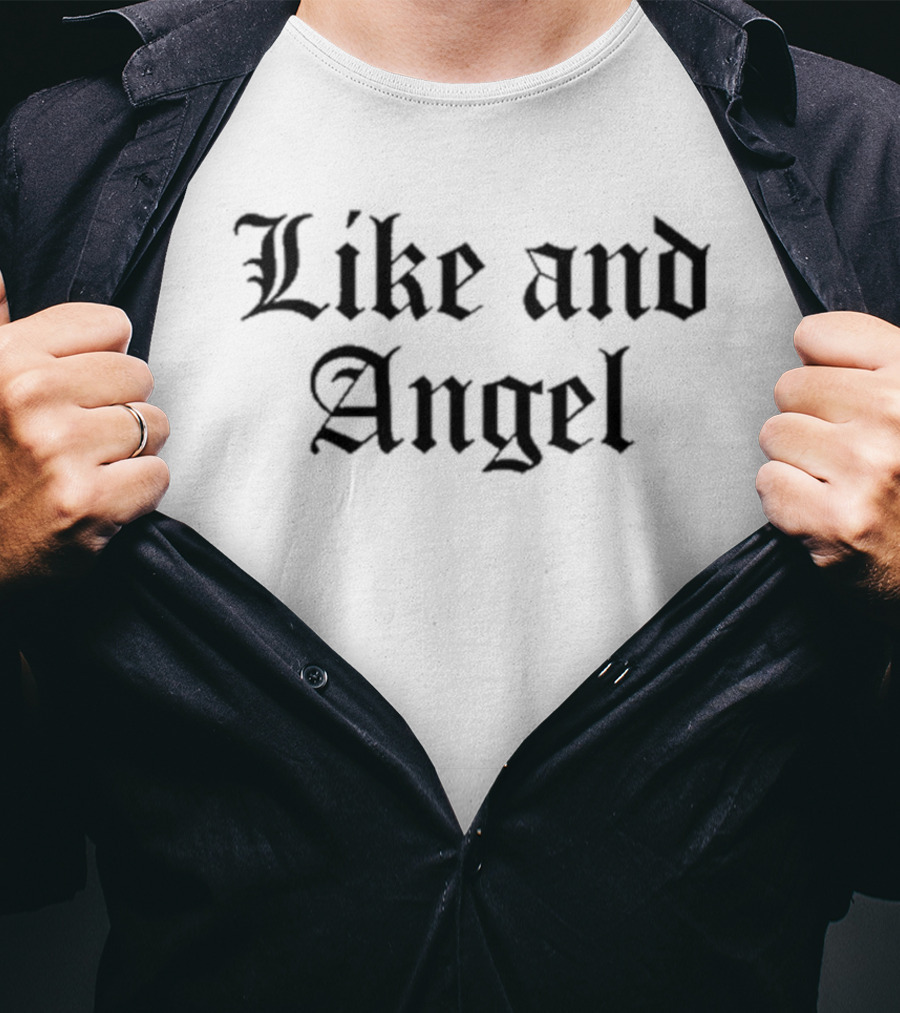 Ogastreet Like And Angel Gothic T-Shirt