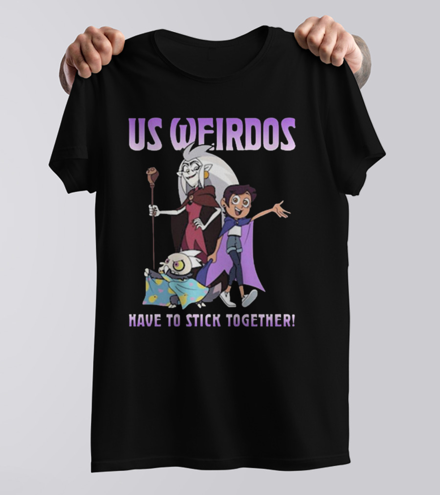 Us Weirdos Have To Stick Together The Owl House Characters Pose T-Shirt