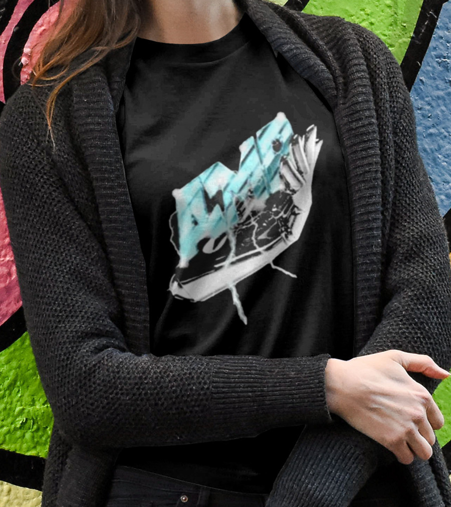 AMP Chrome Cast Electric Power Burst T-Shirt