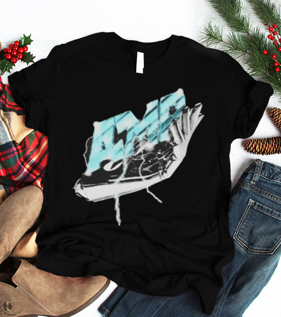 AMP Chrome Cast Electric Power Burst T-Shirt