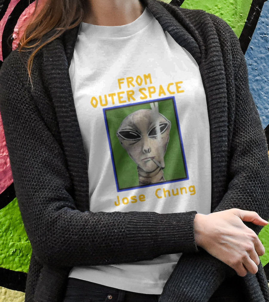 Brian Kemm Jose Chung From Outer Space Alien Smoking T-Shirt
