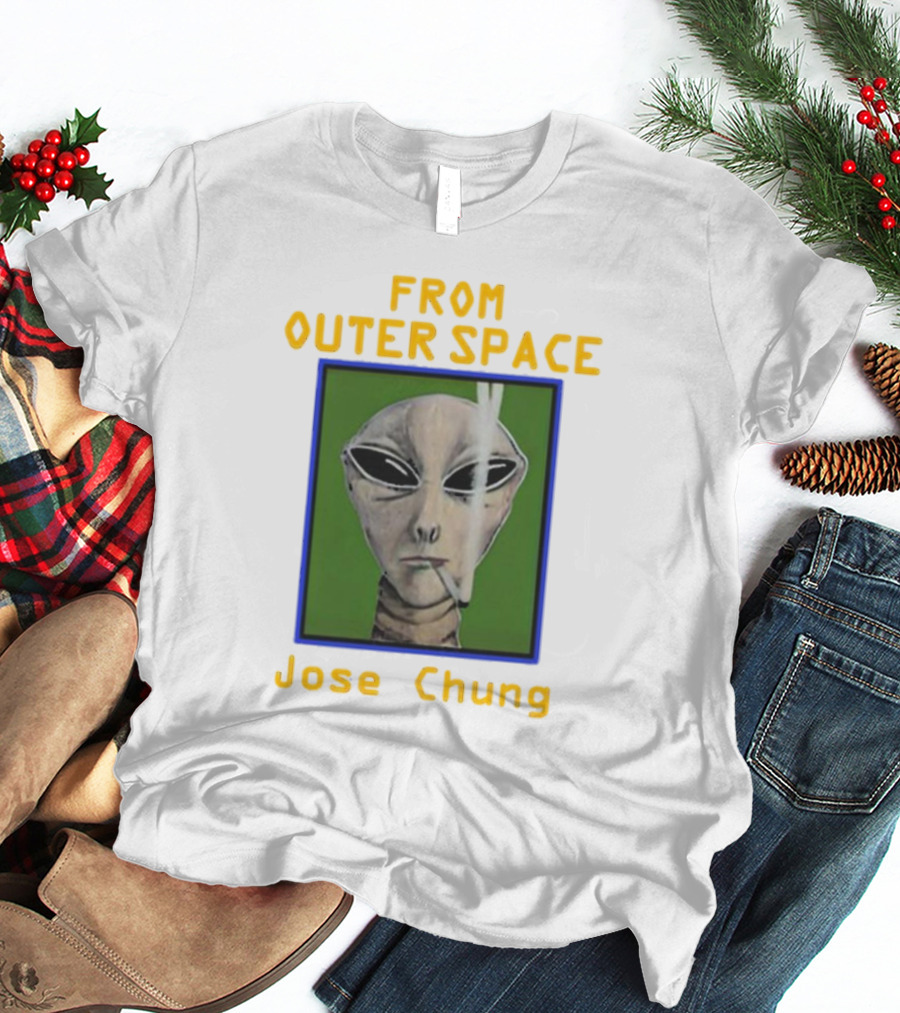 Brian Kemm Jose Chung From Outer Space Alien Smoking T-Shirt