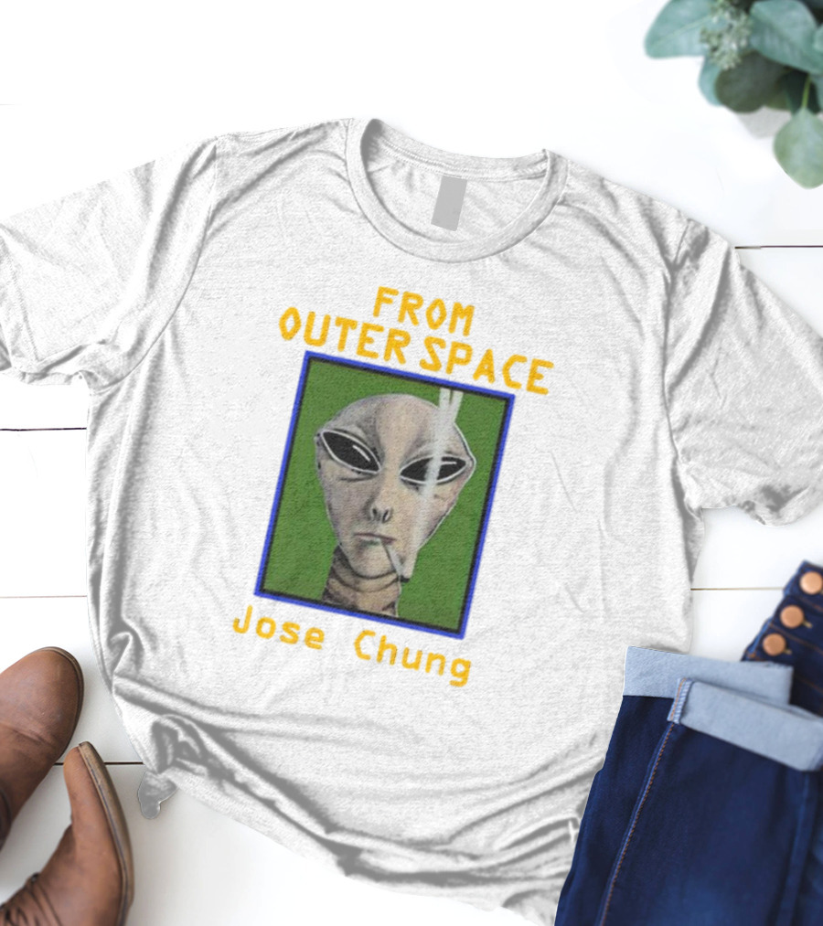 Brian Kemm Jose Chung From Outer Space Alien Smoking T-Shirt