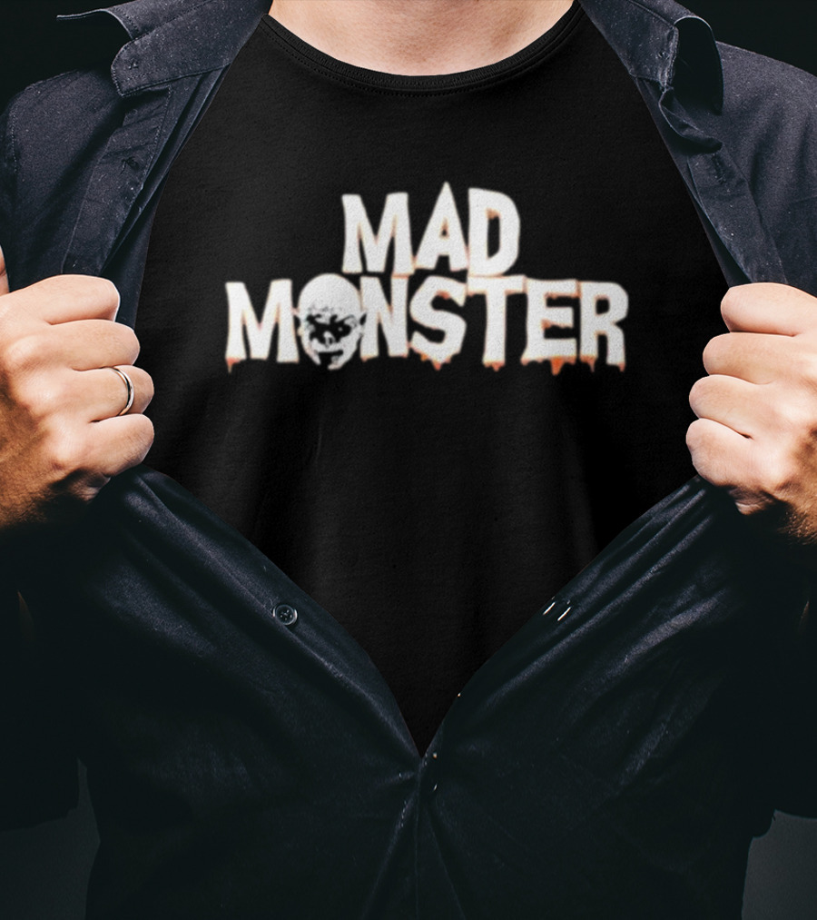 Mad Monster Creepy Skull T-Shirt