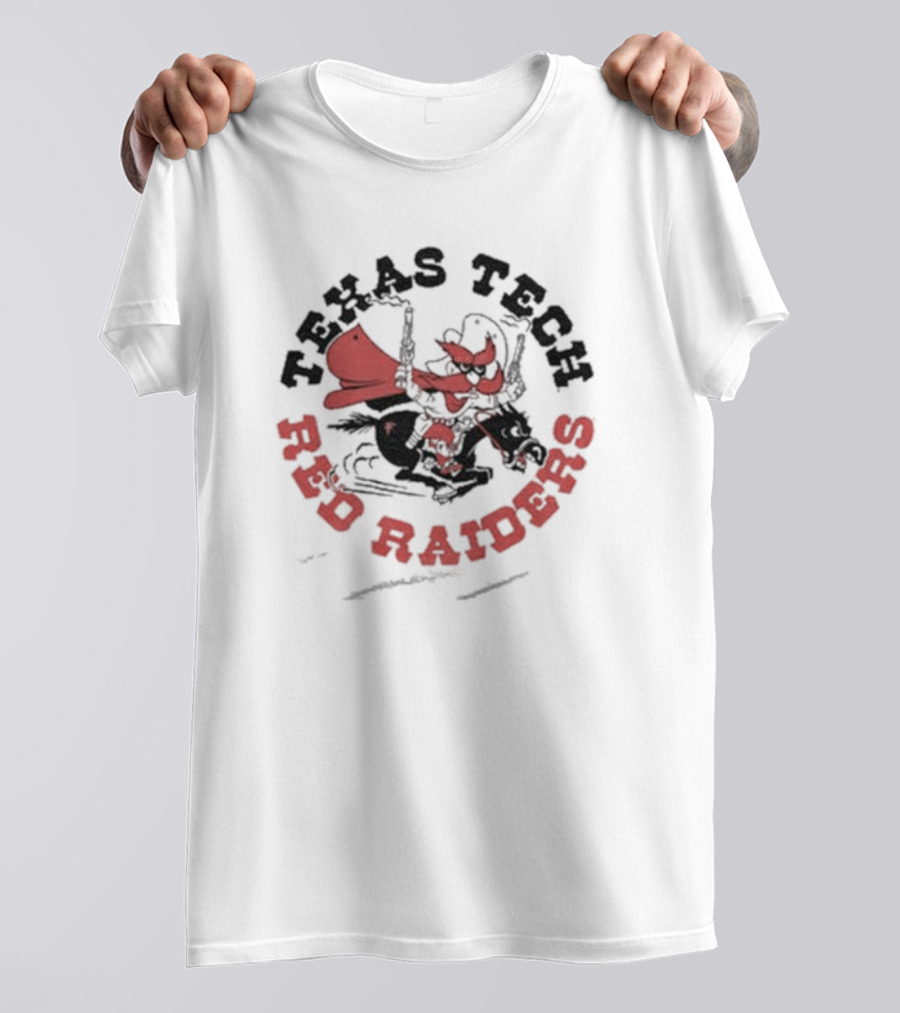 Texas Tech Masked Rider Red Raiders Circle T-Shirt