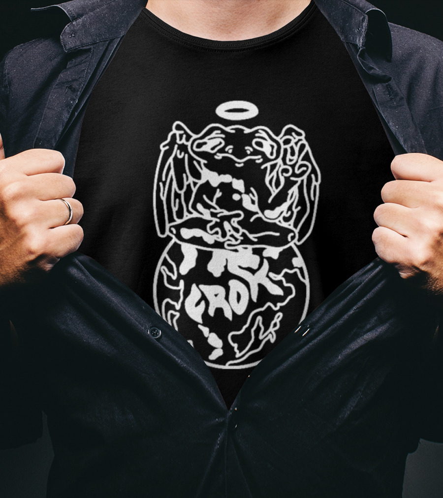 Froukje Merchandise Collection The Frog Angel Earth T-Shirt