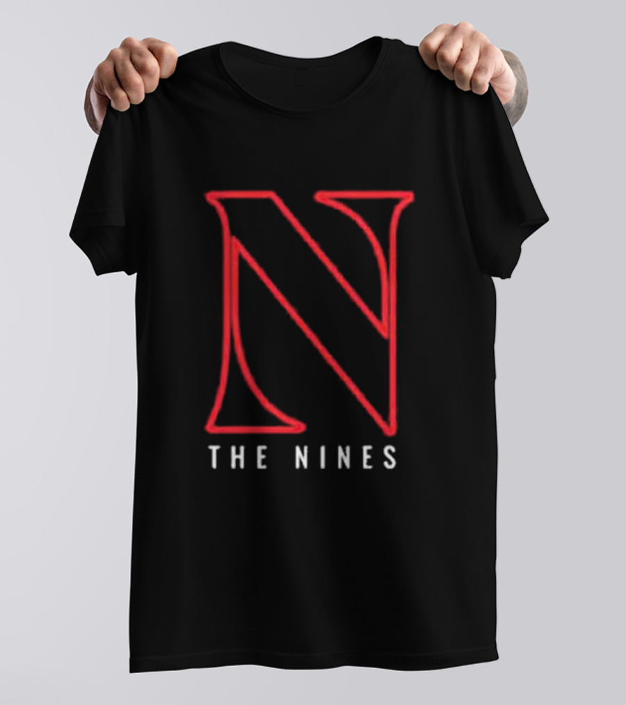 The Nines Neon Style Bold Red Letter N T-Shirt