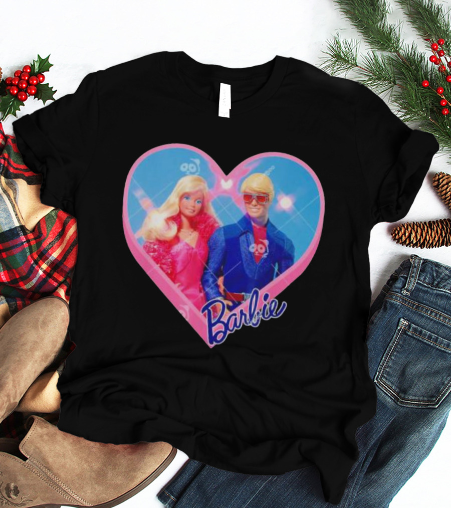 Barbie Ken Heart Valentines Love T-Shirt