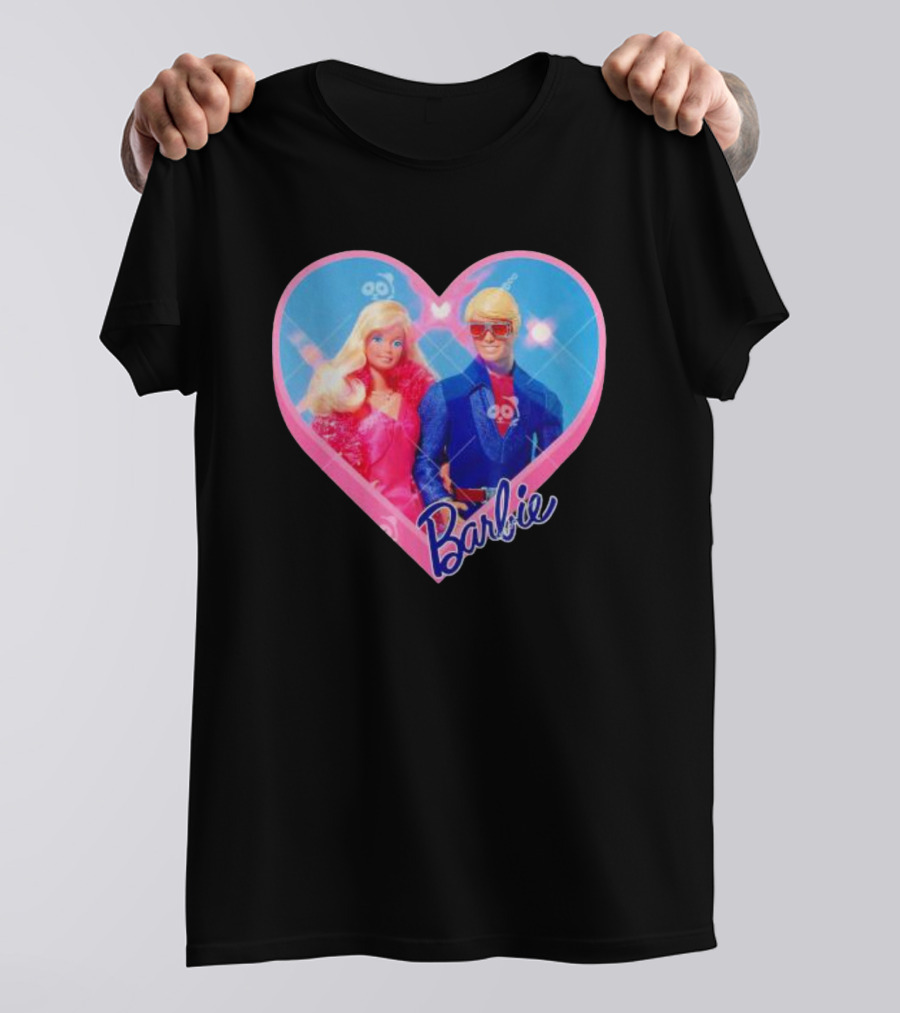 Barbie Ken Heart Valentines Love T-Shirt