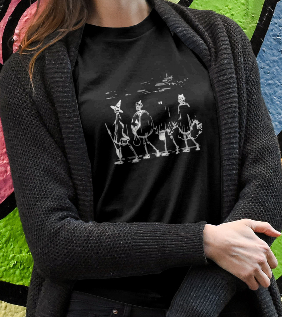 American Eagle Halloween Trick Or Treat Abbey Road Parade T-Shirt