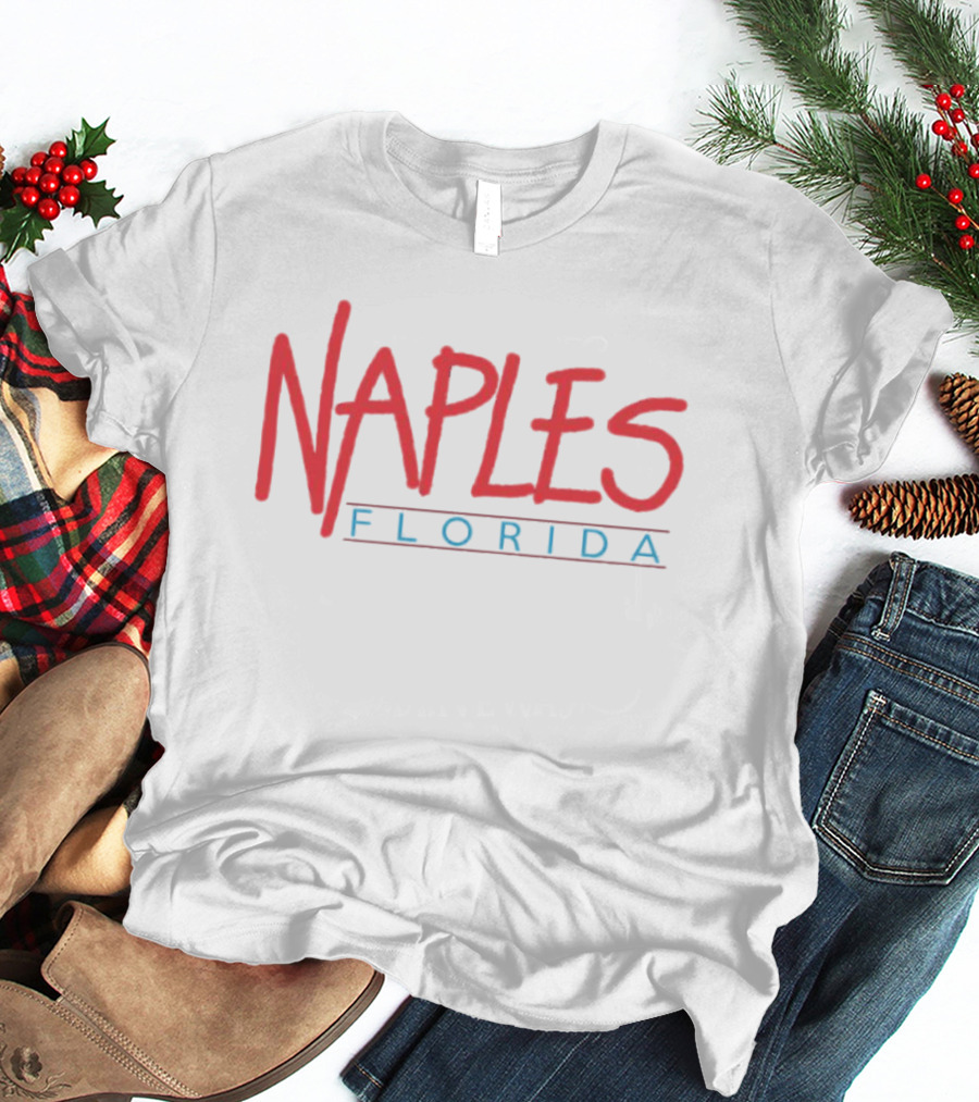 NAPLES FLORIDA Retro 80s T-Shirt
