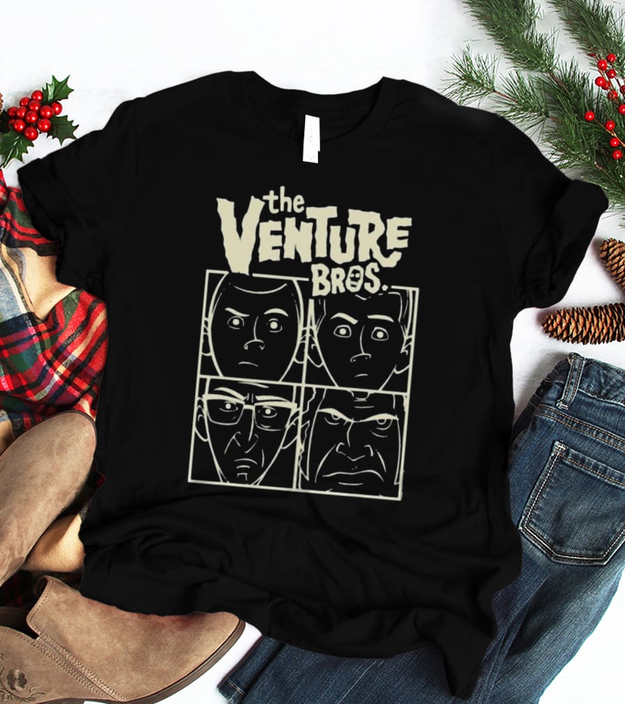 The Venture Bros Club Faces The Venture Bros T-Shirt