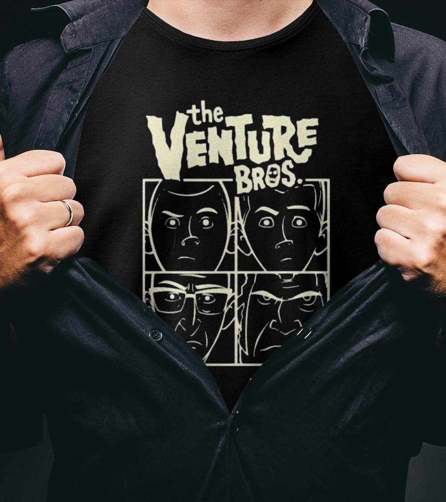 The Venture Bros Club Faces The Venture Bros T-Shirt