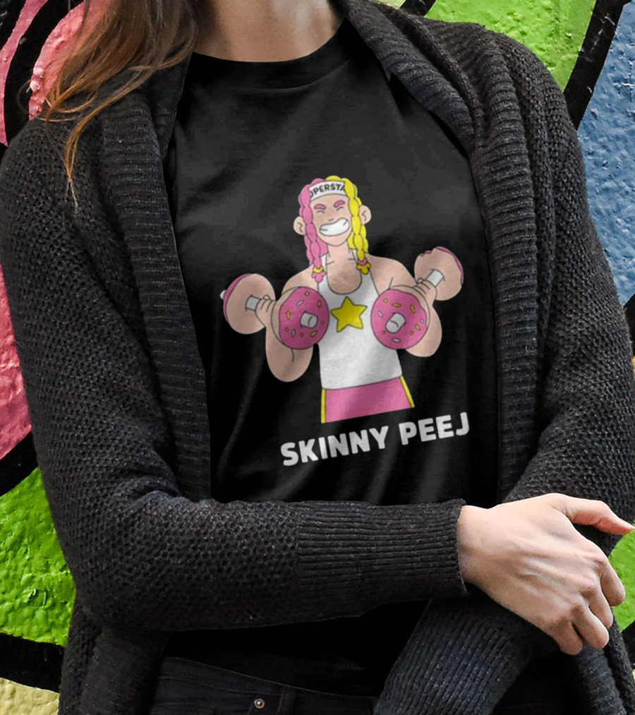 Skinny Peej Lifting Donut Weights Superstarz T-Shirt