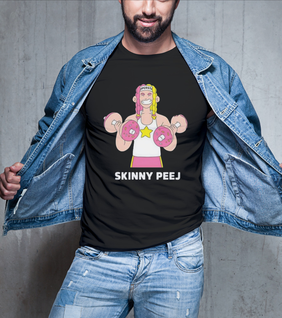 Skinny Peej Lifting Donut Weights Superstarz T-Shirt
