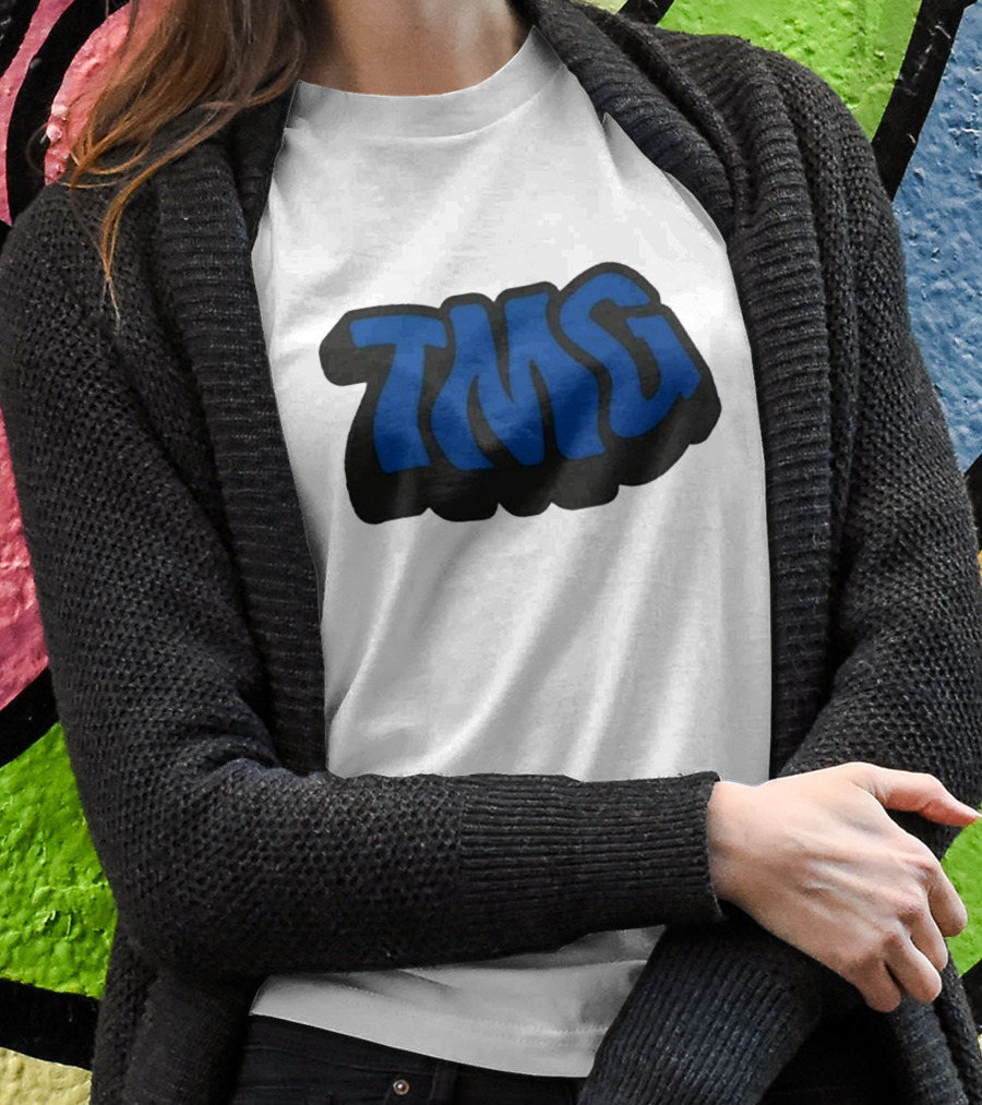 TMG Wobble Vibrant Blue T-Shirt