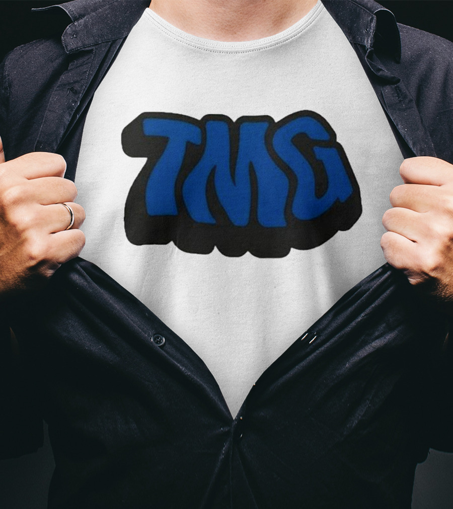 TMG Wobble Vibrant Blue T-Shirt