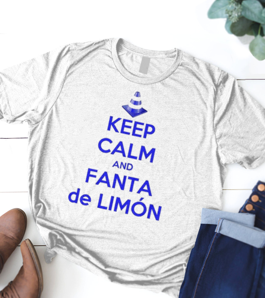 KEEP CALM AND FANTA DE LIMÓN HILARIA BALDWIN T-Shirt