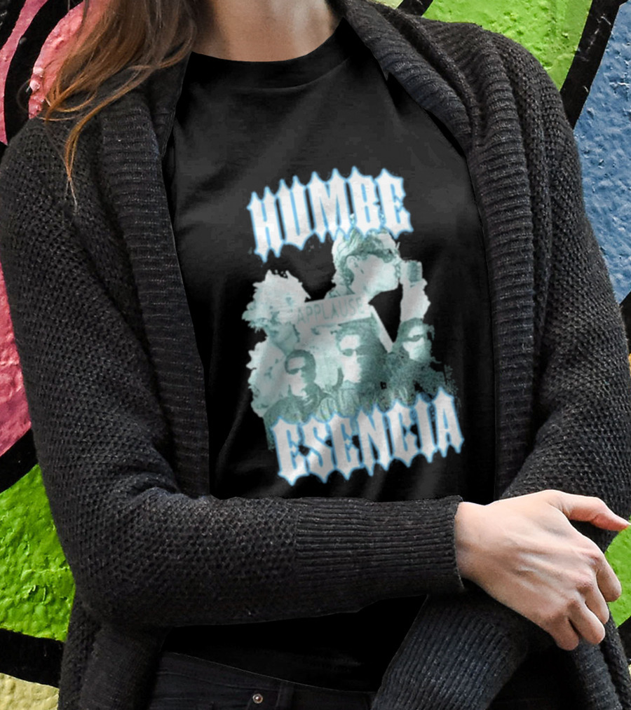 HUMBE APPLAUSE ESENCIA Vintage Aesthetic Collage T-Shirt