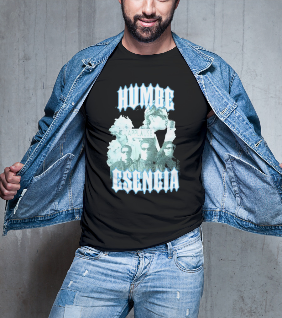 HUMBE APPLAUSE ESENCIA Vintage Aesthetic Collage T-Shirt